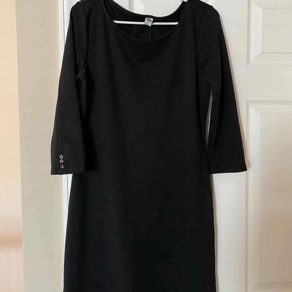 Ladies 3/4 sleeve knee length bodycon dress